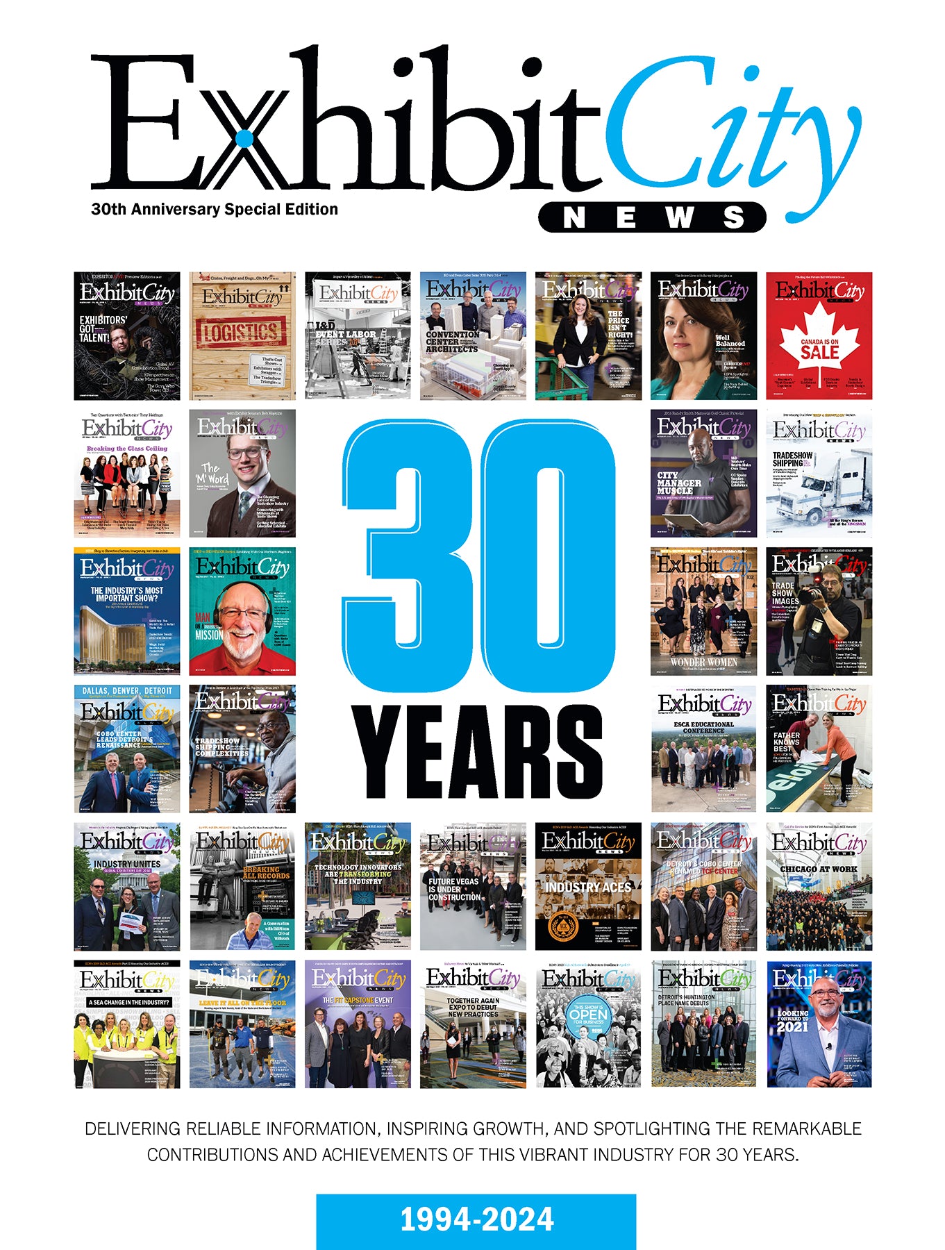 Exhibit City News - 30th Anniversary Issue